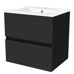 Atlantic By Allibert Badmeubelset Donna 60 Cm Mat Zwart -Badkamer Verkoop 123 170