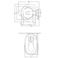 Atlantic Jim Toilet AO Verhoogd 5 Atlantic Jim Toilet AO Verhoogd -Badkamer Verkoop 123 187