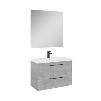 Atlantic Badmeubelset Sienna 80 Cm Beton 3 Atlantic Badmeubelset Sienna 80 Cm Beton