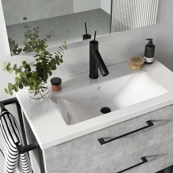 Atlantic Badmeubelset Sienna 80 Cm Beton 6 Atlantic Badmeubelset Sienna 80 Cm Beton - Afbeelding 4