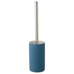 Atlantic Toiletborstelhouder Met Rubber Coating Blauw